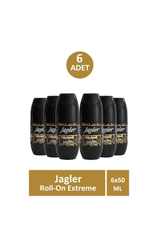 Jagler Roll-on Extreme Erkek 50 Ml 6 Adet Jagler Roll-on Extreme Erkek 50 Ml 6 Adet