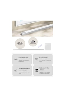Beyaz İnce Tasarım Bluetooth Hdmı Optik-usb Bağlantı Çeşitleri 330w Premium Sound& Ev Sinema Sistemi-126793 Beyaz İnce Tasarım Bluetooth Hdmı Optik-usb Bağlantı Çeşitleri 330w Premium Sound& Ev Sinema Sistemi-126793