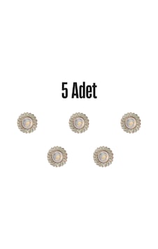 Ct-6596 Papatya Cam Spot Ampülsüz 5 Adet Beyaz