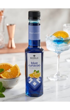 Blue Curacao Şurup 250 Ml. 350 Gr. Turunç Şurubu Blue Curacao Şurup 250 Ml. 350 Gr. Turunç Şurubu
