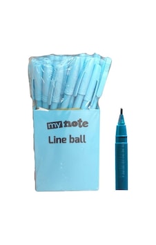 Mynote Line Ball 50'li Pp Kutu Pastel Mavi Mavi Mynote Line Ball 50'li Pp Kutu Pastel Mavi Mavi