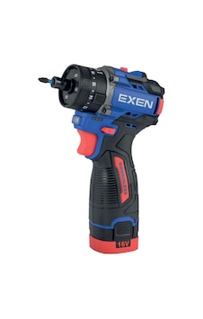 Exen En 162 Multi - 16v 2ah 60n.m Kömürsüz Darbeli Şarjli Matkap 4 Fonksiyonlu Exen En 162 Multi - 16v 2ah 60n.m Kömürsüz Darbeli Şarjli Matkap 4 Fonksiyonlu