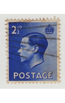 Kral 8. Edward 2,5 Penny Damgalı Pul 1936. Birleşik Krallık-ingiltere. Kral 8. Edward 2,5 Penny Damgalı Pul 1936. Birleşik Krallık-ingiltere.