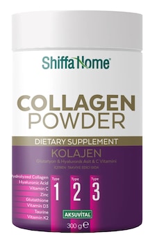 Shiffa Home Kolajen & Glutatyon & Hyaluronik Asit İçeren Takviye Edici Gıda 300 G Shiffa Home Kolajen & Glutatyon & Hyaluronik Asit İçeren Takviye Edici Gıda 300 G