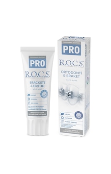 Rocs Pro Brackets & Ortho Diş Macunu 74 gr Rocs Pro Brackets & Ortho Diş Macunu 74 gr