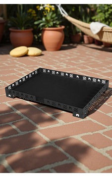 Metal Soba Altlığı Sac Tabla, Isıya Dayanıklı 75x75cm - 754372346