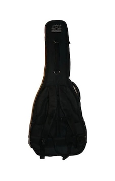 Elektro Gitar Kılıfı 40 Mm Pedli, Siyah / Zeytin Yeşili