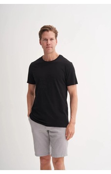Cazador Slim Fit Bisiklet Yaka Pamuklu Düz Tişört 4280 Siyah Cazador Slim Fit Bisiklet Yaka Pamuklu Düz Tişört 4280 Siyah