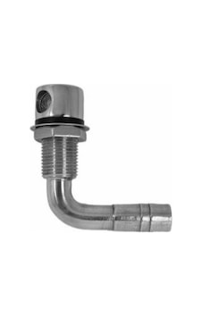 Hava Firarı Dirsekli 1/2'' Krom