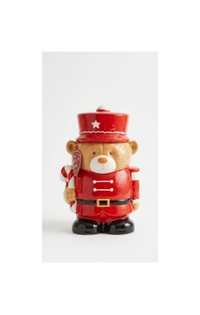 Kırmızı Ayıcık Nutcracker Bear Seramik Kavanoz Kırmızı Ayıcık Nutcracker Bear Seramik Kavanoz