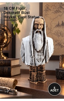 5 Adet Saruman Büst Büyük 16 Cm Figür, Dekoratif Büst Heykel, Bust Statue 5 Adet Saruman Büst Büyük 16 Cm Figür, Dekoratif Büst Heykel, Bust Statue