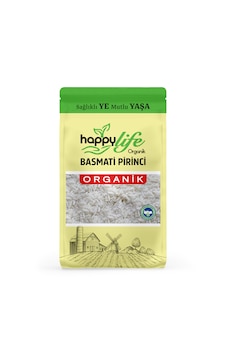 Mhs Happylife Organik Basmati Pirinç 500 Gr 500 G Mhs Happylife Organik Basmati Pirinç 500 Gr 500 G