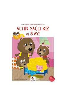 Altın Saçlı Kız Ve 3 Ayı: Klasikler Çıkartmalarla Dizisi Altın Saçlı Kız Ve 3 Ayı: Klasikler Çıkartmalarla Dizisi