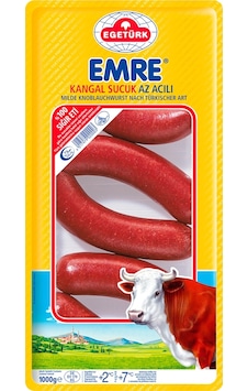 Egetürk Emre Kangal Az Acılı Sucuk 1 KG Egetürk Emre Kangal Az Acılı Sucuk 1 KG