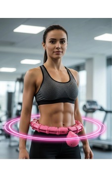 Masajlı Akıllı Hula Hoop Ayarlanabilir Fitness Çemberi - Htctduczzzyp26sporaleti-4 Çok Renkli