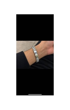 Çelik Zincir Model Bileklik Gri - 920022853 Gri Çelik Zincir Model Bileklik Gri - 920022853 Gri