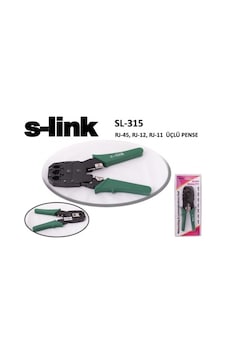 S-LINK SL-315 RJ45/RJ12/RJ11 Üçlü Pense S-LINK SL-315 RJ45/RJ12/RJ11 Üçlü Pense