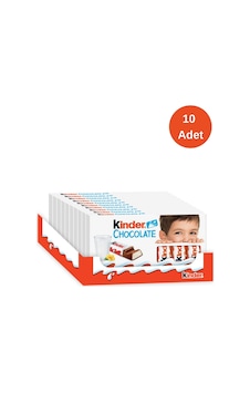 Kinder Çikolata 8'li 100 Gr-10 Adet Kinder Çikolata 8'li 100 Gr-10 Adet