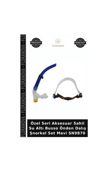 Özel Seri Aksesuar Sahil Su Altı Busso Önden Dalış Şnorkel Set Mavi Sn9870 Özel Seri Aksesuar Sahil Su Altı Busso Önden Dalış Şnorkel Set Mavi Sn9870