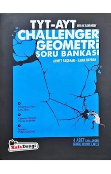 Tyt Challenger Geometri Soru Bankası Tümü Video Çözümlü Kafa Dengi Yayınları