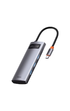 Baseus Metal Gleam 5in1 Multifonksiyonel Hub Dock Station Baseus Metal Gleam 5in1 Multifonksiyonel Hub Dock Station