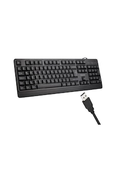 Spk6247b Usb 1.2 Metre Kablolu Klasik Siyah Numpadli Türkçe Q Klavye Spk6247b Usb 1.2 Metre Kablolu Klasik Siyah Numpadli Türkçe Q Klavye