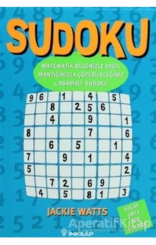 Sudoku - Jackie Watts - İnkılap Kitabevi Sudoku - Jackie Watts - İnkılap Kitabevi