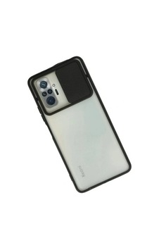 Kılıf Xiaomi Redmi Note 10 Pro Kamera Korumalı Buzlu Şeffaf Ve Siyah Kılıf Xiaomi Redmi Note 10 Pro Kamera Korumalı Buzlu Şeffaf Ve Siyah