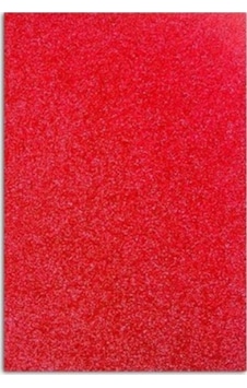 Yapışkanlı Simli Eva 50x70 Kırmızı Rulo Şeklinde Yapışkanlı Simli Eva 50x70 Kırmızı Rulo Şeklinde