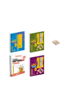 Lgs 8. Sınıf Matematik Fen Bilimleri Türkçe Ve İnkılap Kazandıran Defter 4lü Set Lgs 8. Sınıf Matematik Fen Bilimleri Türkçe Ve İnkılap Kazandıran Defter 4lü Set