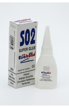 Elsa Bond Süper Hızlı Yapıştırıcı, S02 Japon Yapıştırıcı Glue 20 Gr