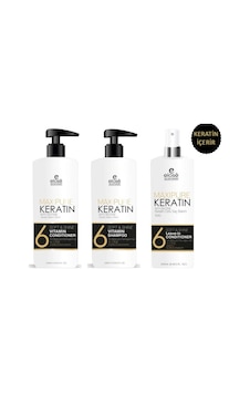 Elose Keratin Seti - Şampuan 1 L + Krem 1 L + Süt 250 ML Elose Keratin Seti - Şampuan 1 L + Krem 1 L + Süt 250 ML