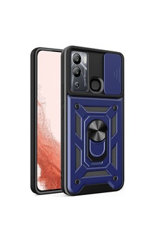 İnfinix Hot 12i İle Uyumlu Kılıf Magnetik Standlı Kamera Korumalı Sürgülü Kapak İnfinix Hot 12i İle Uyumlu Kılıf Magnetik Standlı Kamera Korumalı Sürgülü Kapak