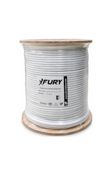 Fury 80 Tel Rg6-u6 Koaksiyel Tv Ve Uydu Anten Kablosu 300 Metre Fury 80 Tel Rg6-u6 Koaksiyel Tv Ve Uydu Anten Kablosu 300 Metre