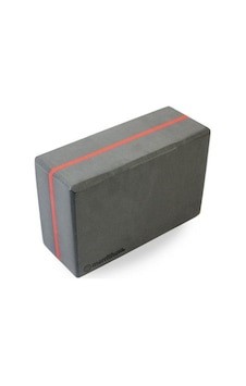 Merrithew Health & Fitness Yoga Block   Gray 4" X 6" X 9" St-06