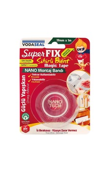 Plentifulvodaseal Süper Fix Sihirli Bant 19 Mm 1 Metre 1 M Plentifulvodaseal Süper Fix Sihirli Bant 19 Mm 1 Metre 1 M