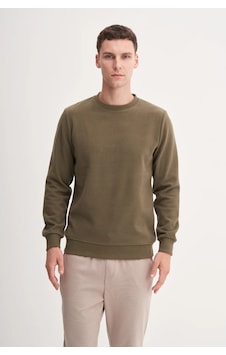 Cazador Erkek Bisiklet Yaka Selanik Örgü Slim Fit Sweatshirt Haki Cazador Erkek Bisiklet Yaka Selanik Örgü Slim Fit Sweatshirt Haki