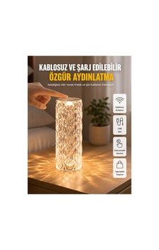 Yeni Nesil Modern Kristal Masa Ve Gece Lambası Dokunmatik Renk Değiştirebilen Çok Rnekli Yeni Nesil Modern Kristal Masa Ve Gece Lambası Dokunmatik Renk Değiştirebilen Çok Rnekli
