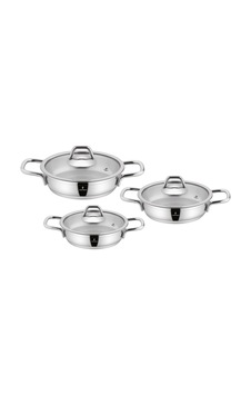 Sofram Soft 6 Parça Omlet Seti Gümüş Sofram Soft 6 Parça Omlet Seti Gümüş