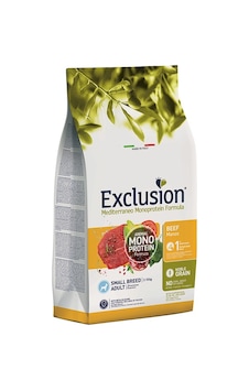 Exclusion Düşük Tahıllı Sığır Etli Küçük Irk Köpek Maması 7 KG Exclusion Düşük Tahıllı Sığır Etli Küçük Irk Köpek Maması 7 KG