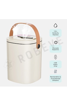 Robeve 1.8 Litre Rgb Işıklı Buhar Makinesi Hava Nemlendirici Aroma Difüzörü Çift Spreyli Ultrasonik Nem Makinesi Düşük Enerji Tüketimli Ev, Ofis, Bebek Odası Için Robeve 1.8 Litre Rgb Işıklı Buhar Makinesi Hava Nemlendirici Aroma Difüzörü Çift Spreyli Ultrasonik Nem Makinesi Düşük Enerji Tüketimli Ev, Ofis, Bebek Odası Için