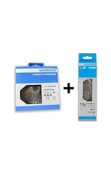 Shimano Cs- R7000 105 11-28t Ruble + Shimano Cn-hg601 Zincir 11 V Gri Shimano Cs- R7000 105 11-28t Ruble + Shimano Cn-hg601 Zincir 11 V Gri