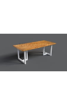 Ntconcept Ntconcept Loft Tarzı Masif Kütük Yemek Masası Ntconcept Ntconcept Loft Tarzı Masif Kütük Yemek Masası