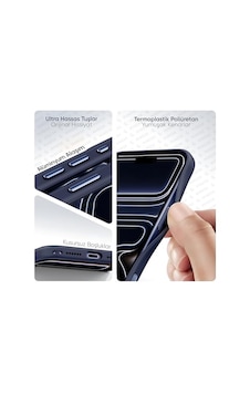 İphone 17 Pro İçin Magsafe İle Uyumlu Özel Geliştirilmiş Kamera Çerçevesini De Koruyan, Arkası Mat Polikarbonat Kenarları Silikon Akıllı Tasarım Kılıf Mavi, 17 Pro 50 x 22 İphone 17 Pro İçin Magsafe İle Uyumlu Özel Geliştirilmiş Kamera Çerçevesini De Koruyan, Arkası Mat Polikarbonat Kenarları Silikon Akıllı Tasarım Kılıf Mavi, 17 Pro 50 x 22