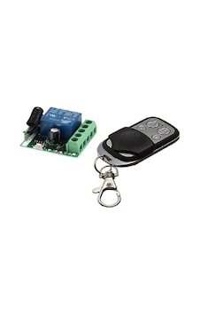 12V Rf Uzaktan Kumanda Devre Röle Kartı 433Mhz No-Nc Kuru Kontak