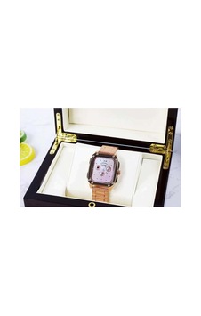 Watch Gold Series Gen 10 Özel Seri Metal/deri Çift Kordon Limited Edition Altın Rengi Akıllı Saat Watch Gold Series Gen 10 Özel Seri Metal/deri Çift Kordon Limited Edition Altın Rengi Akıllı Saat