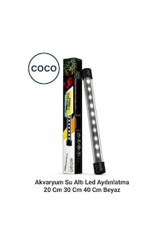 Coco Akvaryum Su Altı Led Aydınlatma 40 Cm Beyaz 6w 12 Led Akvaryum İçi Aydınlatma Coco Akvaryum Su Altı Led Aydınlatma 40 Cm Beyaz 6w 12 Led Akvaryum İçi Aydınlatma