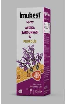 Imubest Afrika Sardunyası Propolis Sprey 30 ML Imubest Afrika Sardunyası Propolis Sprey 30 ML