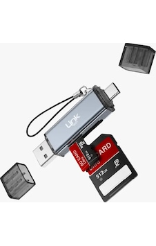A207 Usb-a / Usb-c 2 İn 1 Sd/tf Card Reader A207 Usb-a / Usb-c 2 İn 1 Sd/tf Card Reader