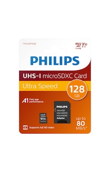 Phılıps 128gb Mıcro Sdxc 80 Mb/s C10 Fm12mp45b/00 Phılıps 128gb Mıcro Sdxc 80 Mb/s C10 Fm12mp45b/00